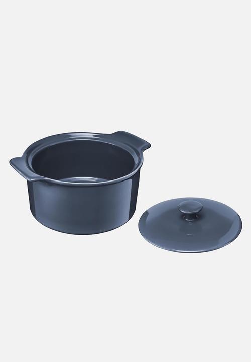 Maxwell & Williams - Indulgence Round Casserole 1.3L - Slate Blue