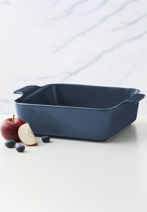 Maxwell & Williams - Indulgence Square Baker 19x7.5cm - Slate Blue