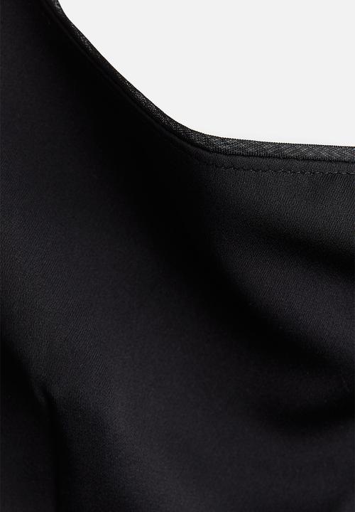 H&M - Flared-skirt dress - black