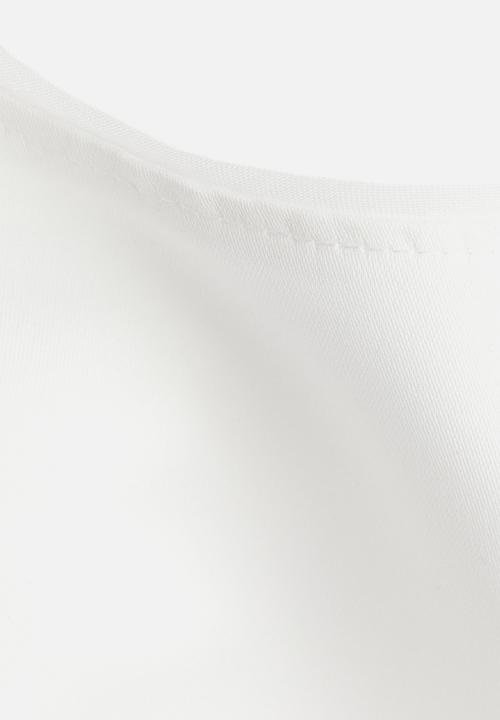 H&M - Flared-skirt dress - White