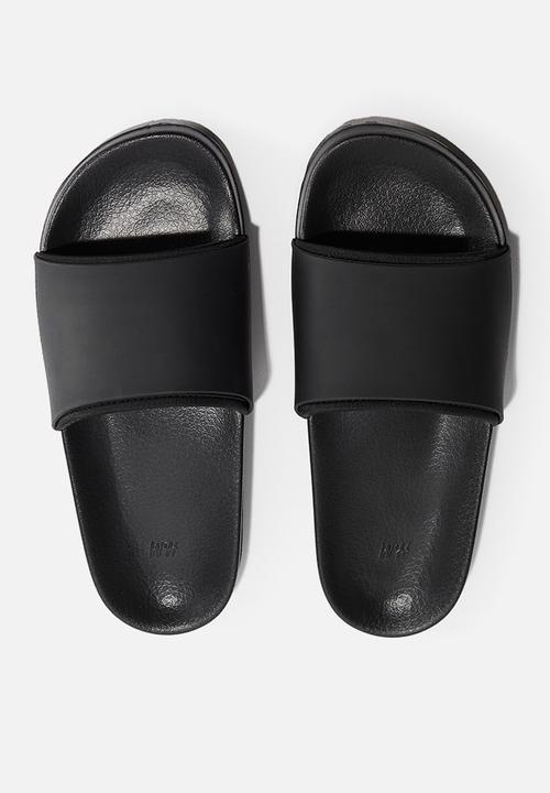 H&M - Pool slides - black