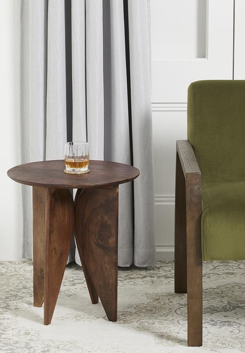 Sixth Floor - Mango wooden side table-natural