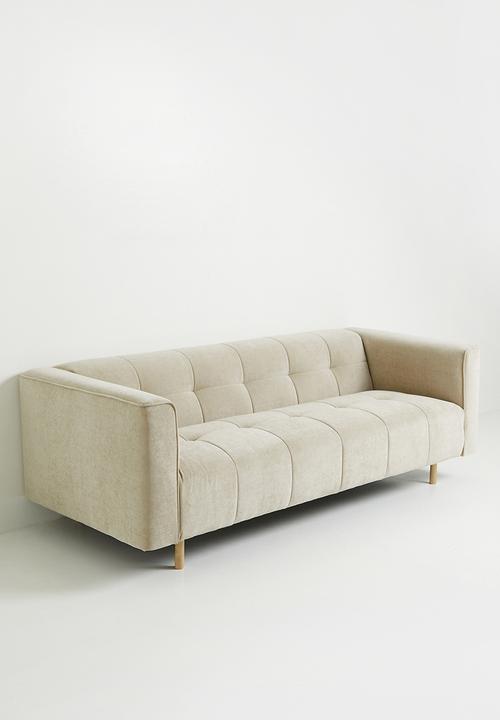 Sixth Floor - Cortland 3 seater sofa-Beige