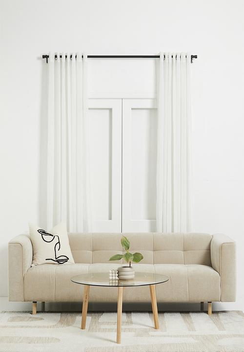 Sixth Floor - Cortland 3 seater sofa-Beige