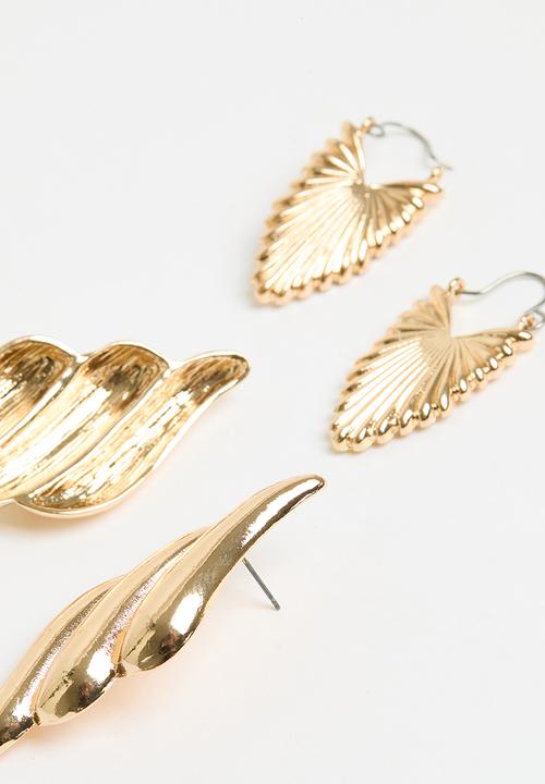 Superbalist - Eden earring pack-gold