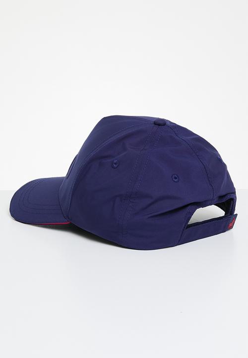 POLO - 5 Panel Embossed Polo Peak - Navy