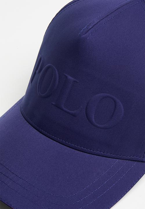 POLO - 5 Panel Embossed Polo Peak - Navy