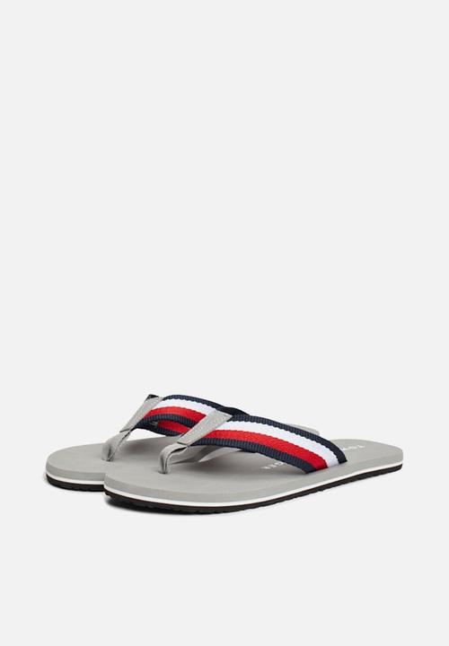 Tommy Hilfiger - Coprorate Hilfiger Beach Sanda - Antique Silver