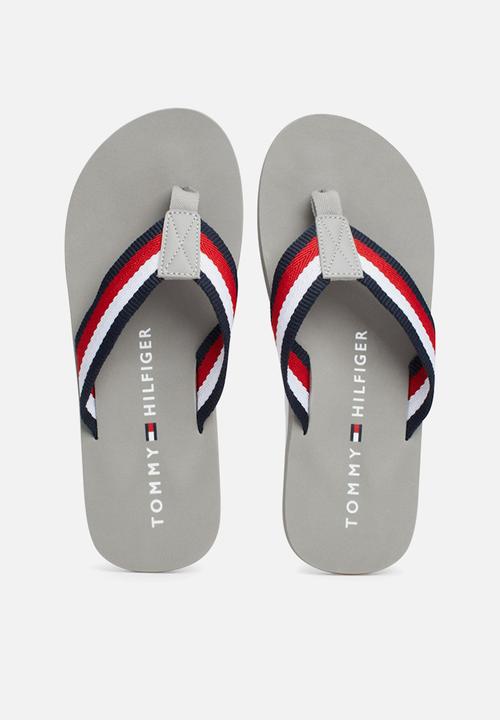 Tommy Hilfiger - Coprorate Hilfiger Beach Sanda - Antique Silver