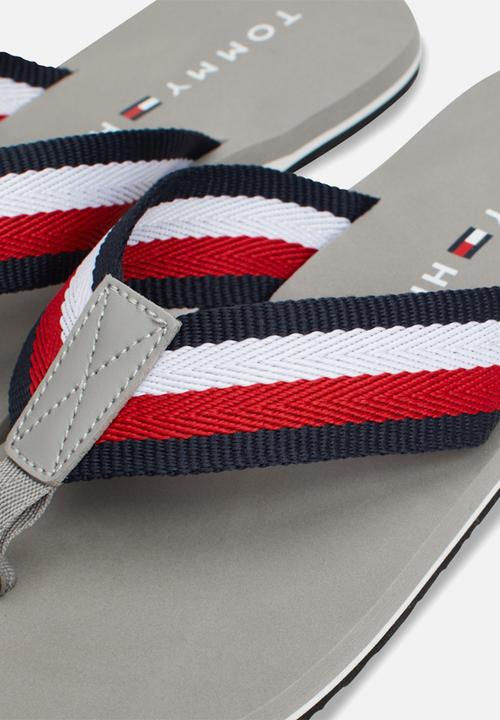 Tommy Hilfiger - Coprorate Hilfiger Beach Sanda - Antique Silver