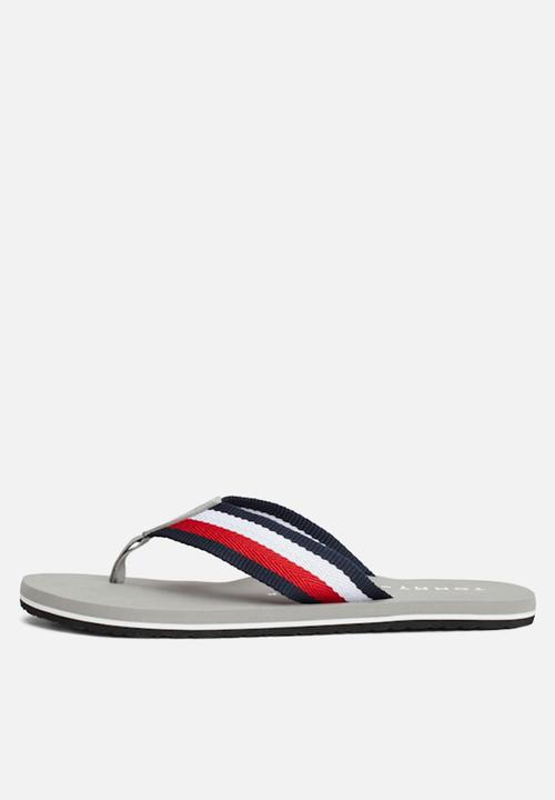 Tommy Hilfiger - Coprorate Hilfiger Beach Sanda - Antique Silver
