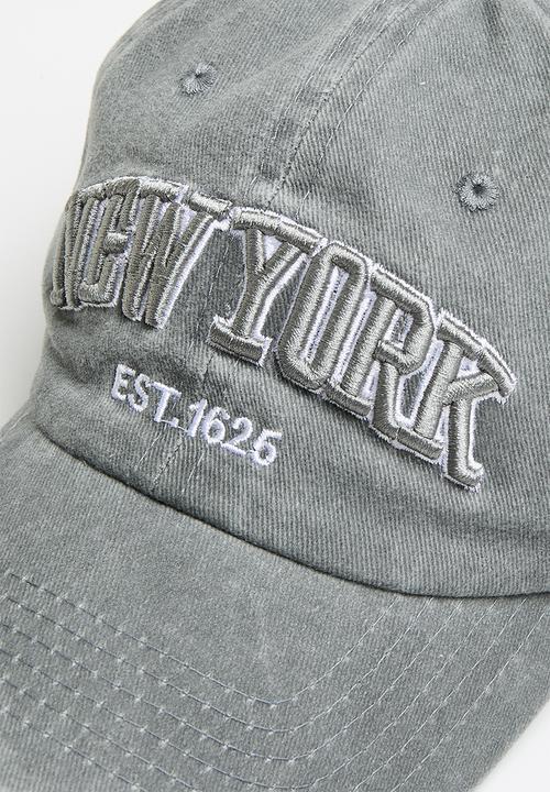 Superbalist - New York logo cap - grey