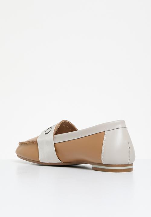 POLO - Tape moccasin loafer - neutral 