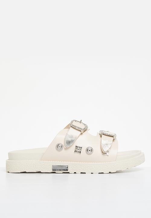 SISSY BOY - Buckle slide - Off White