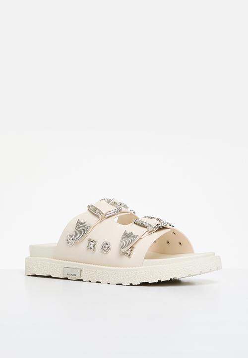 SISSY BOY - Buckle slide - Off White