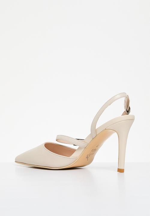 POLO - Classic pointed slingback heel - neutral 