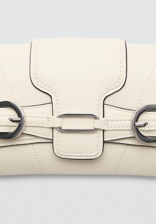 MANGO - Shoulder bag valentin - natural