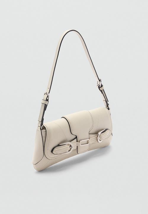 MANGO - Shoulder bag valentin - natural