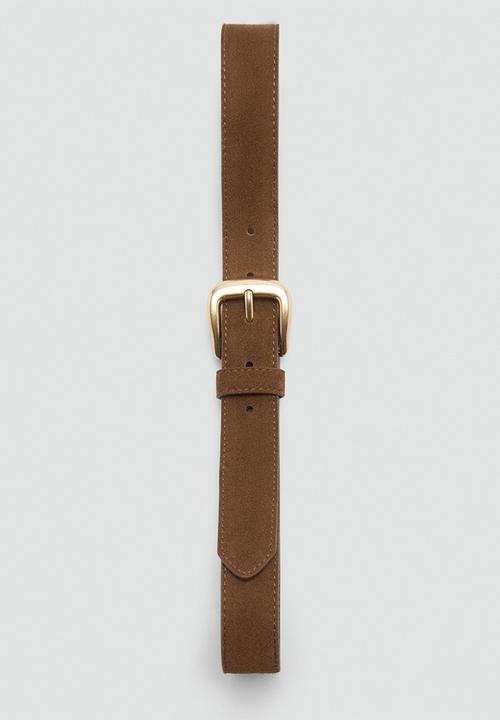 MANGO - Belt karin - brown
