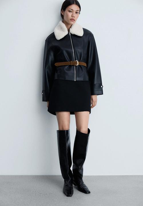 MANGO - Belt karin - brown