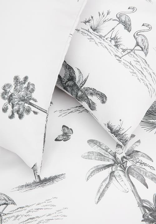 Sixth Floor - Nature Sketch Super Soft Duvet Set - neutral