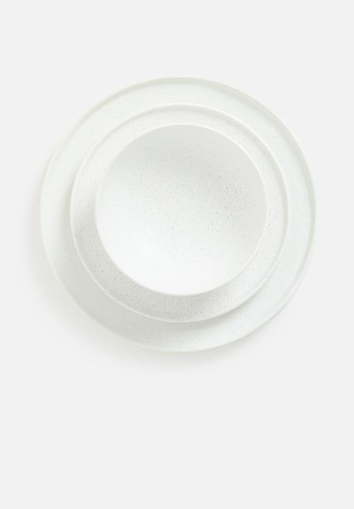 Maxwell & Williams - Onni 12pc Dinner Set - Speckled White
