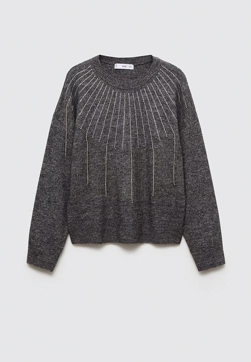MANGO - Sweater Escandal - Grey  