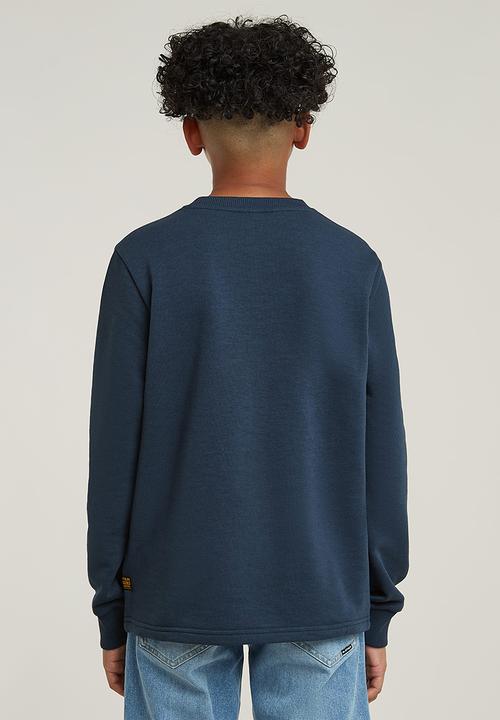 G-STAR - Crew Sweater R Ub-Sartho Blue