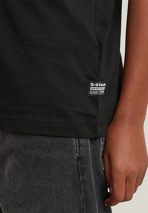 G-STAR - T-Shirt Short Sleeve Regular Sport-Dk Black