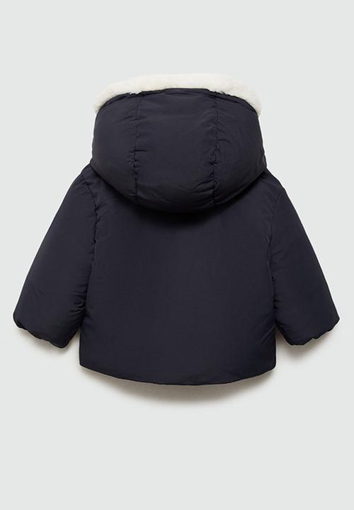 MANGO - Anorak vichy - navy