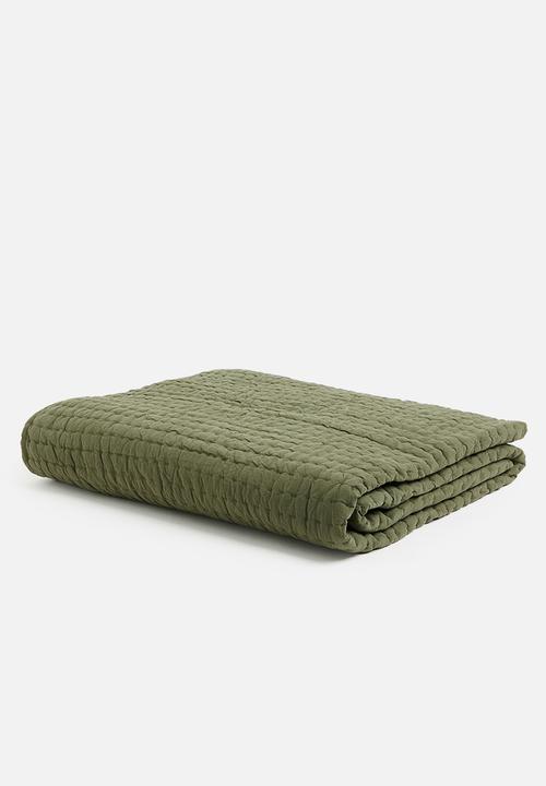 Sixth Floor - Hand Stitched Washed Cotton Quilt