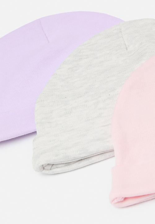 Pop Candy - 3 Pack beanie set-multi