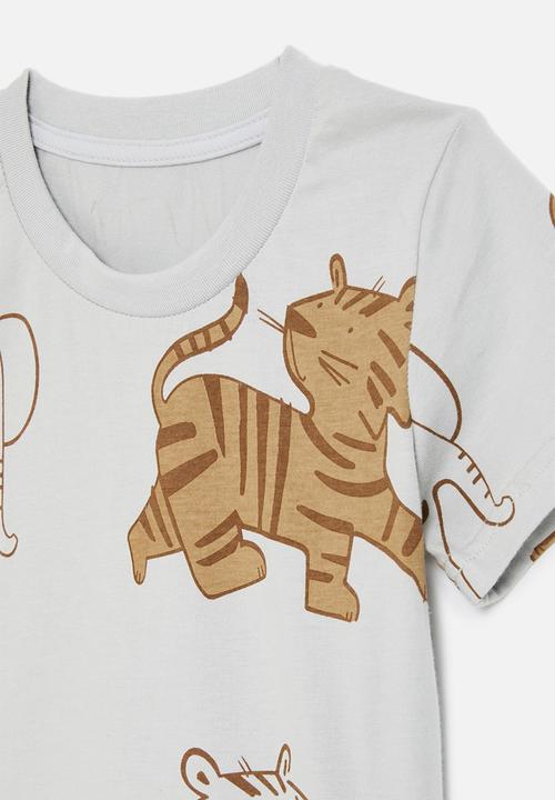 Pop Candy - Printed tee - grey