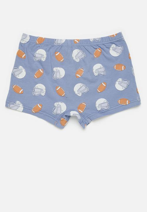 Pop Candy - 3 Pack printed trunk set-blue