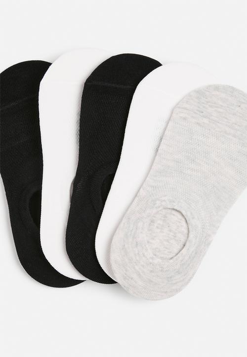 Pop Candy - 5 Pack invisible socks - multi