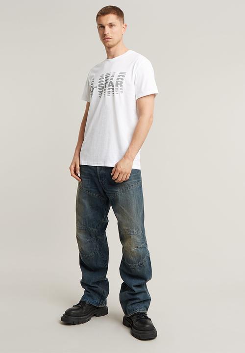 G-STAR - Shattered gr r t - white