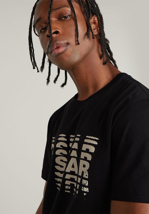 G-STAR - Shattered gr r t - dk black