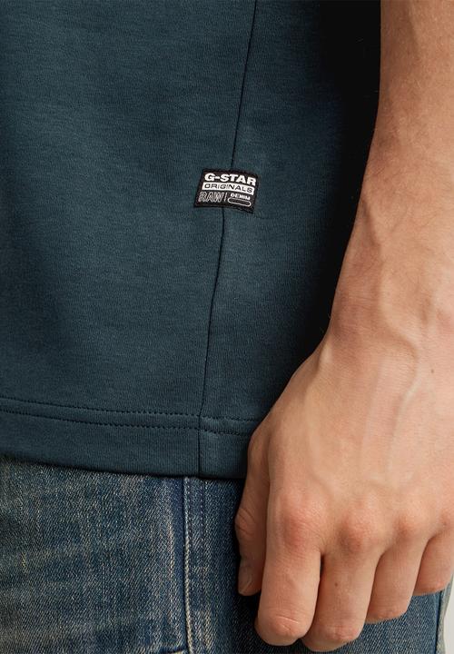 G-STAR - Scaffolding back gr r t - legion blue