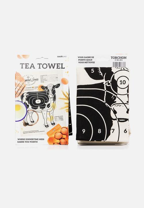 Suck UK - Target tea towel beef