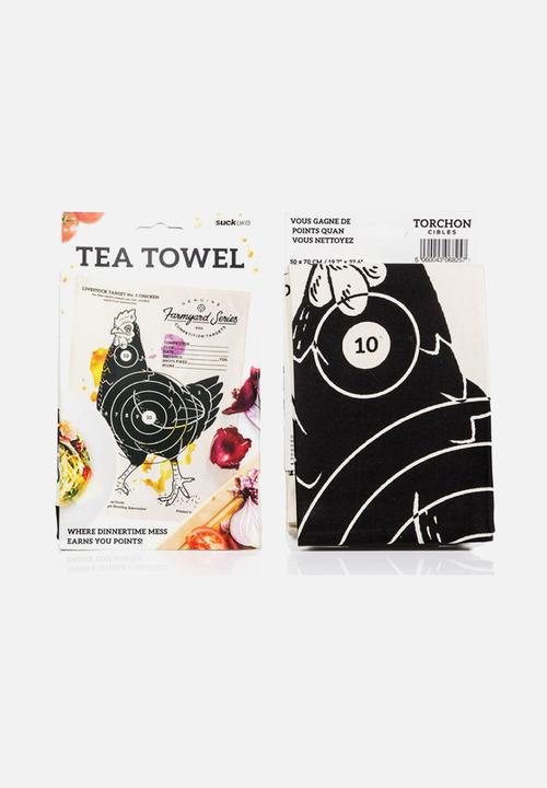 Suck UK - Target tea towel chicken