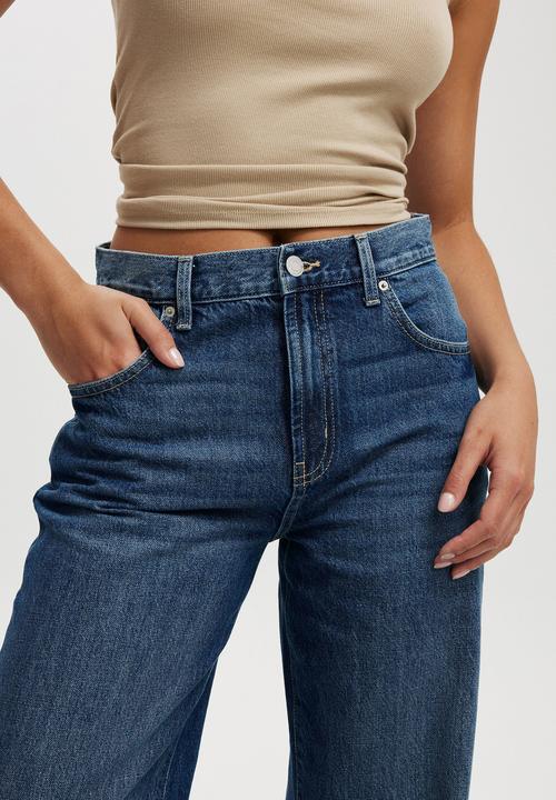 Cotton On - Loose Cuff Jean - Pure Blue