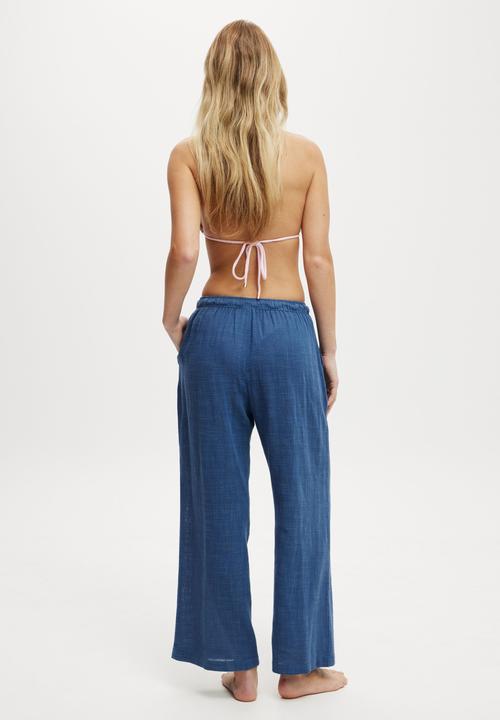 Cotton On - The Essential Beach Pant Asia Fit-Washed Indigo