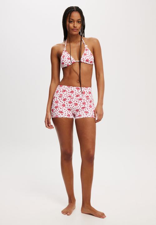 Cotton On - Slider Triangle Bikini Top-Ria Rose
