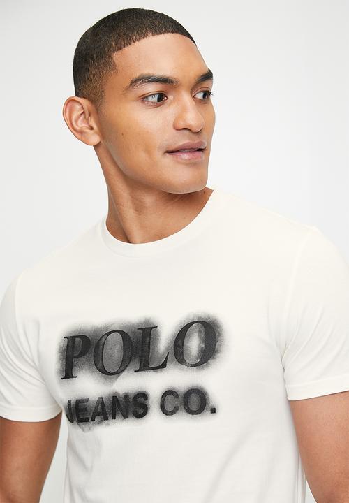 POLO - Trent Pjc Logo Ss Tee - Off White