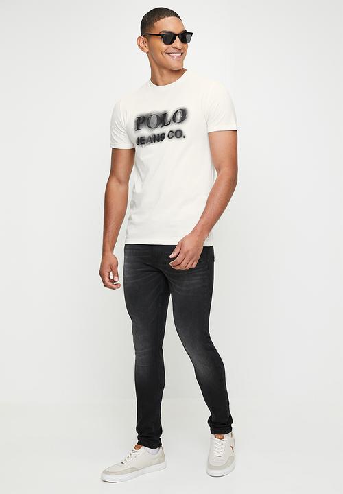 POLO - Trent Pjc Logo Ss Tee - Off White