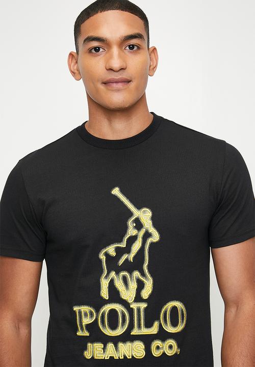 POLO - Cebo Pjc Glow Logo Ss Tee - Black