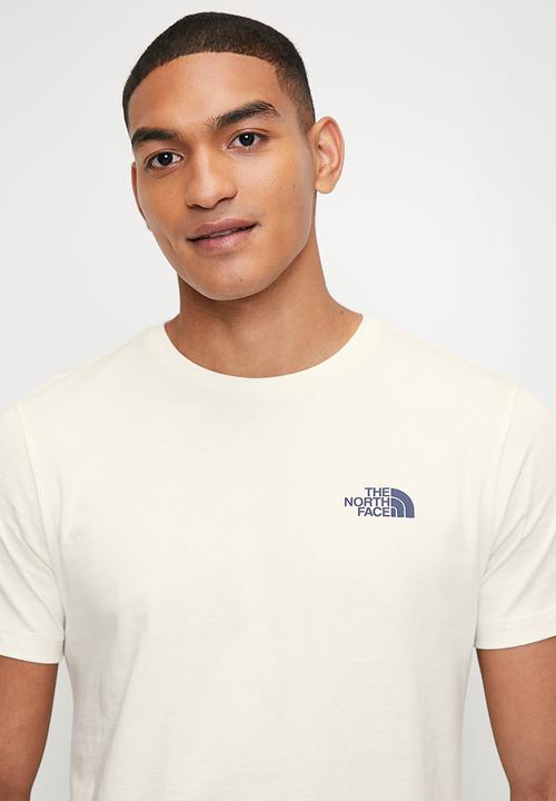 The North Face - M Short sleeve Mountain Shadow Tee - Gardenia White