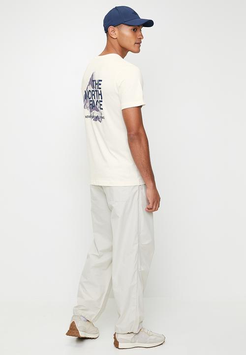 The North Face - M Short sleeve Mountain Shadow Tee - Gardenia White