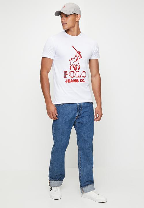 POLO - Cebo Pjc Glow Logo Short Sleeve Tee - White