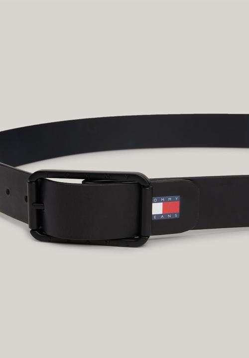 Tommy Hilfiger - TJM Rev Travel Buckle - Black/Dark Night Navy